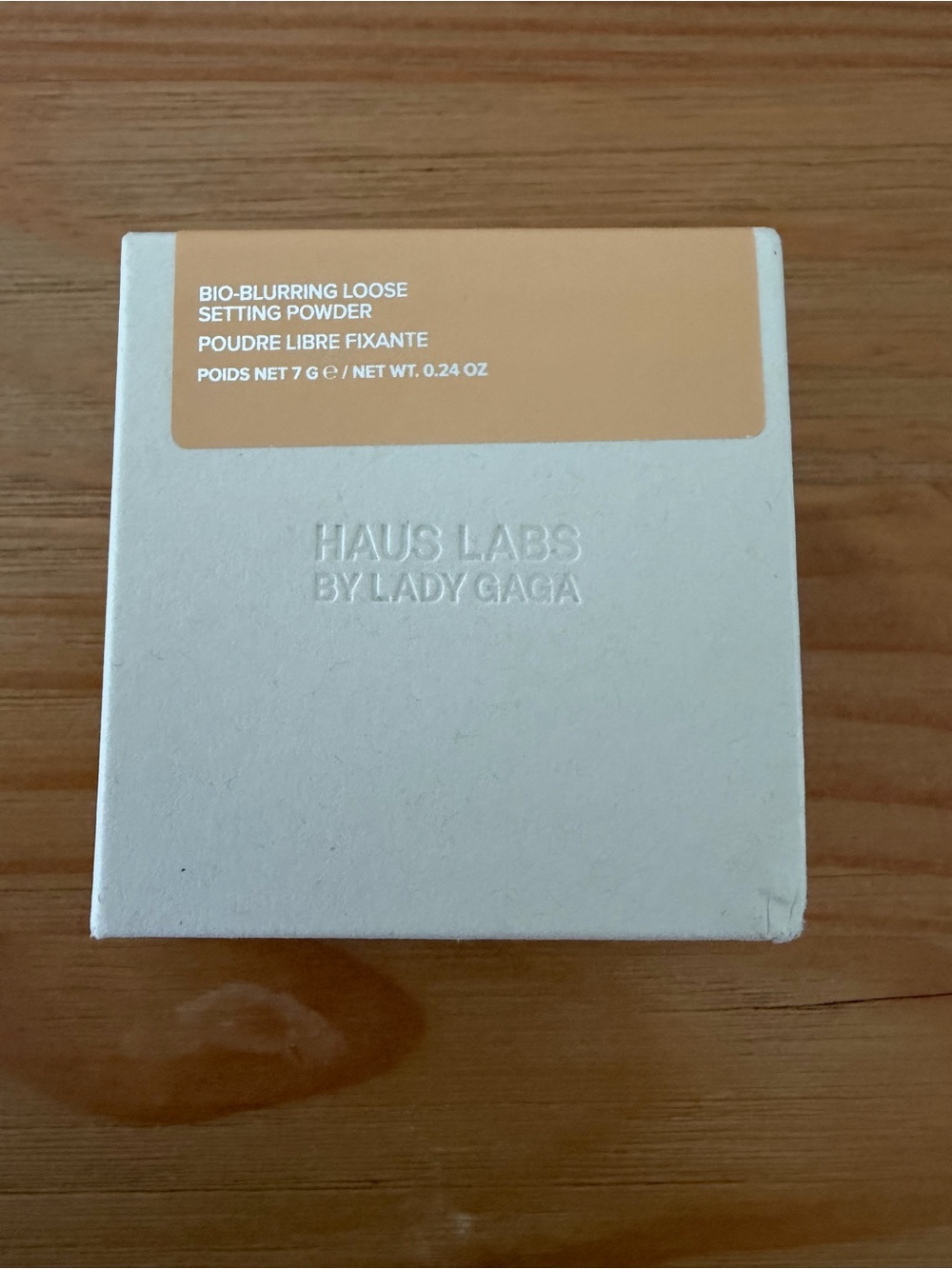 Brand New Sealed Haus Labs Bio-Blurring Loose Setting Powder - Golden